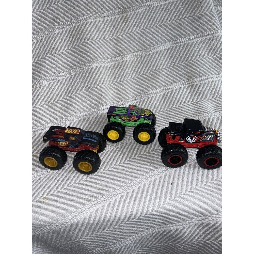 Hot Wheels Monster Jame Truck Lot Test Subject, Spur Of‎ The Moment D1